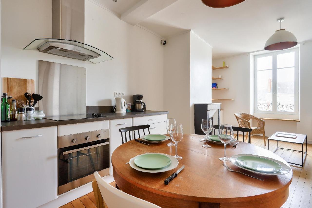 Plein Centre De Nantes : Appartement Pour 4 Eksteriør billede