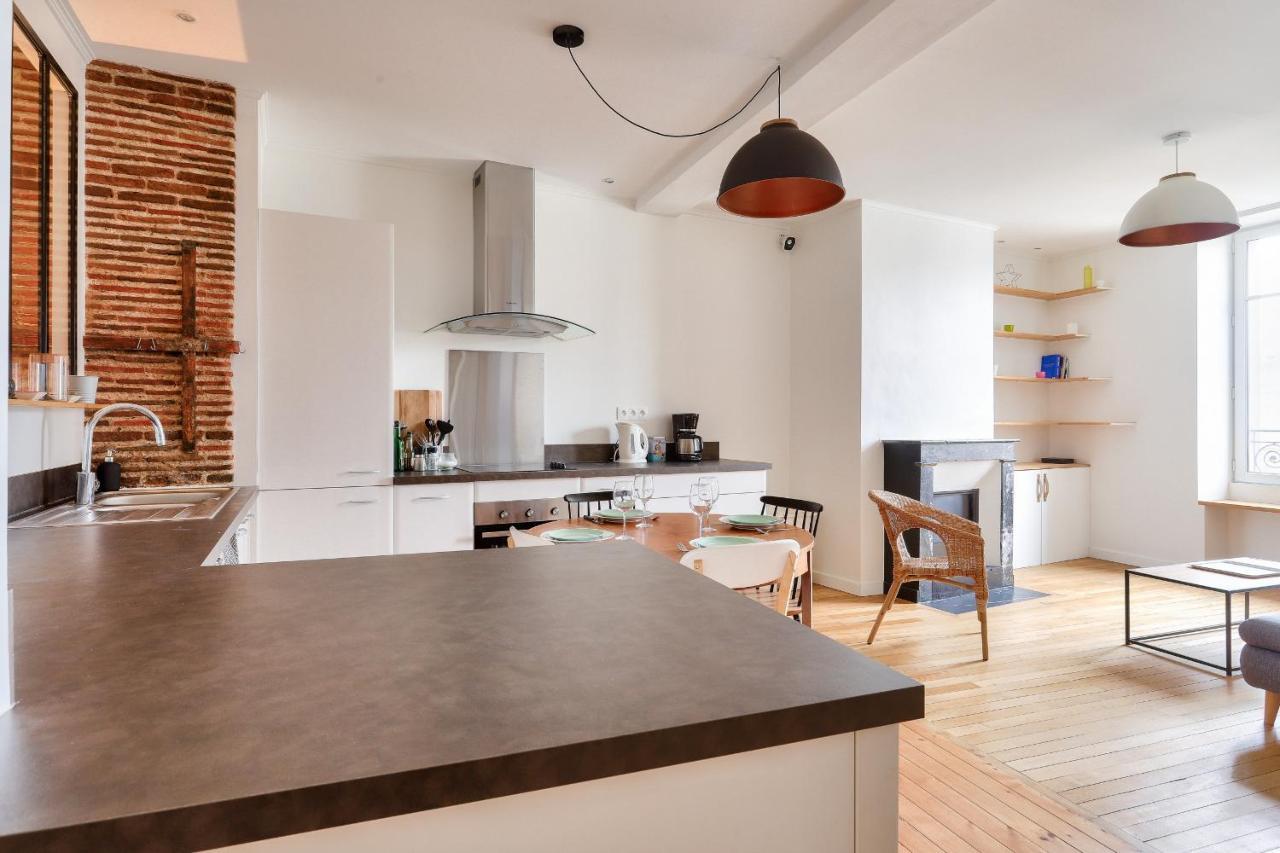 Plein Centre De Nantes : Appartement Pour 4 Eksteriør billede